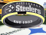 Pittsburgh Steelers Ring | Black & Gold Wedding Ring | Sizes 6-13